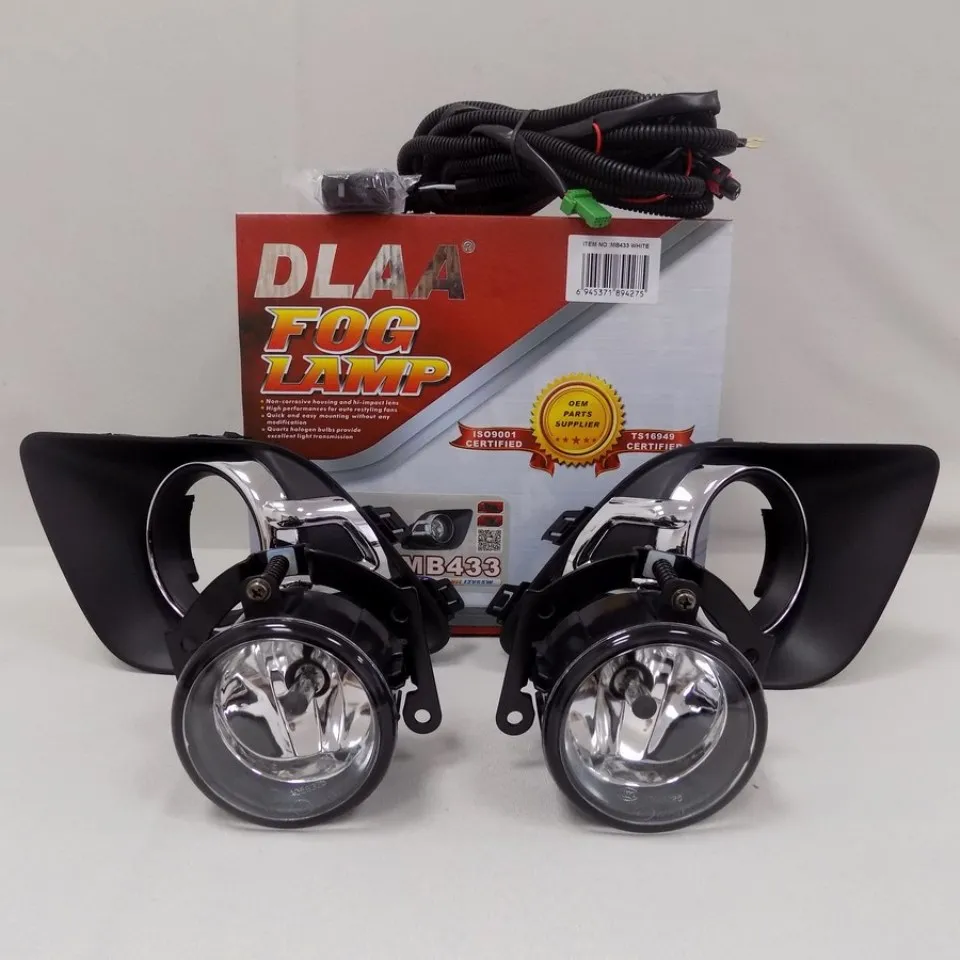 Для Mitsubishi ASX 2011-2012 Комплект противотуманных фар с проводами и кнопкой DLAA MB433 |