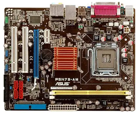 Для ASUS P5N73 AM оригинальный использоваться для настольных ПК Разъем LGA775 DDR2 USB2.0