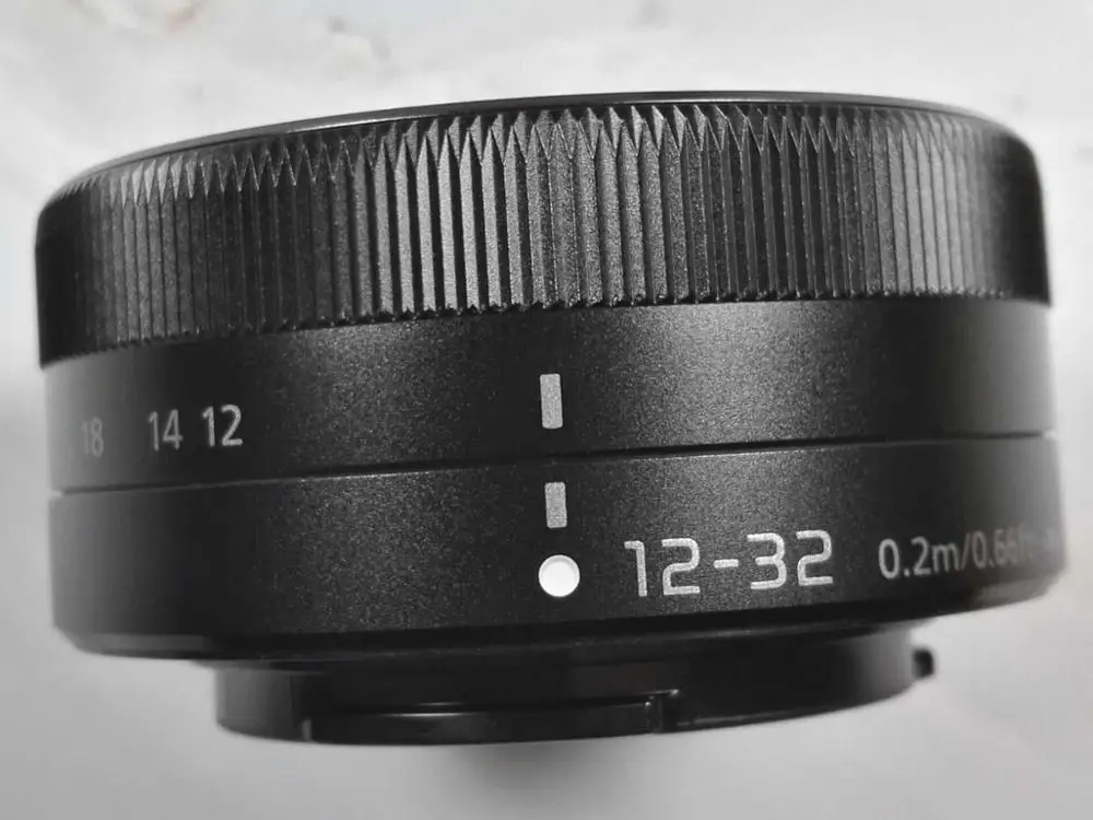 UESD Panasonic Micro Four Thirds Сменный объектив 12-32 мм/F3.5-5.6 ASPH./MEGA OIS H-FS12032 черный