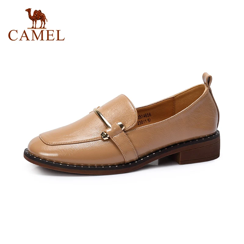 CAMEL/Новинка сезон весна тонкие туфли в стиле ретро женская модная обувь для