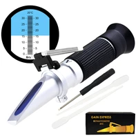 0 32 brix refractometer atc high concentrated sugar solution content test tool 0 2 division brandy beer fruits vegetables