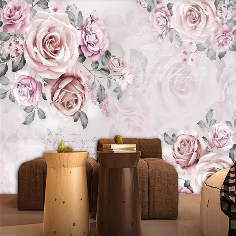 Фотообои Dream Rose для спальни дивана телевизора на заказ высококачественные