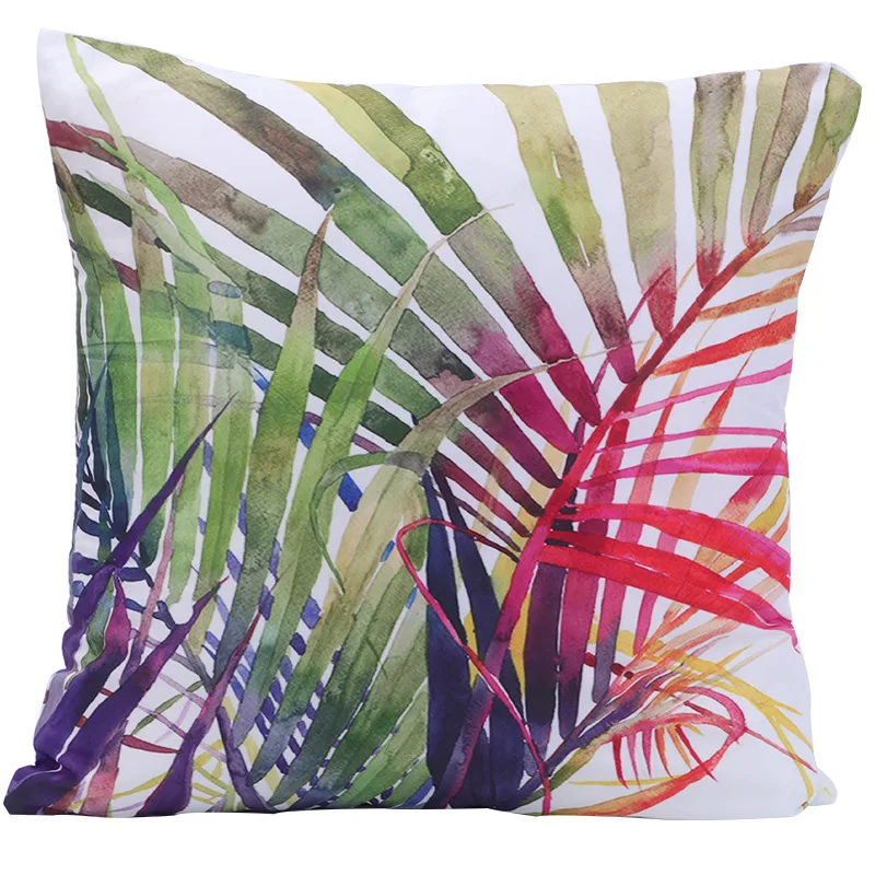 BLRISUP тропических растений пальмовых листьев зеленые листья монстера Чехлы