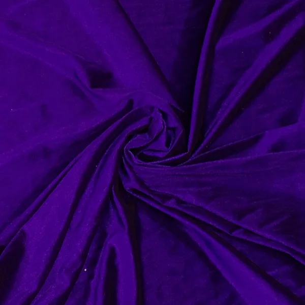 Deep purple (S218) Бархат стрейч, 97% PES, 3% спандекс, велюровая ткань бархат стрейч ткань, 150 см, 230 gsm, швейная одежда, мода DIY красный, синий - Цвет: Deep purple (S218)