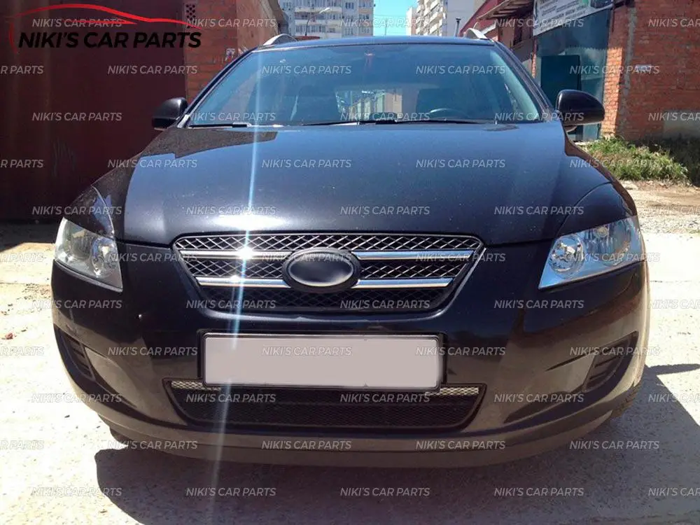 Накладные фары из АБС пластика для KIA Ceed 2007 2010|Хромирование| |