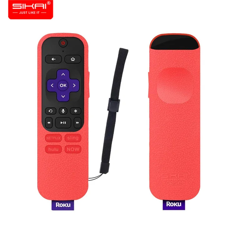 SIKAI противоударный силиконовый защитный чехол для Roku Streaming Stick Plus 3800R/3810R + с