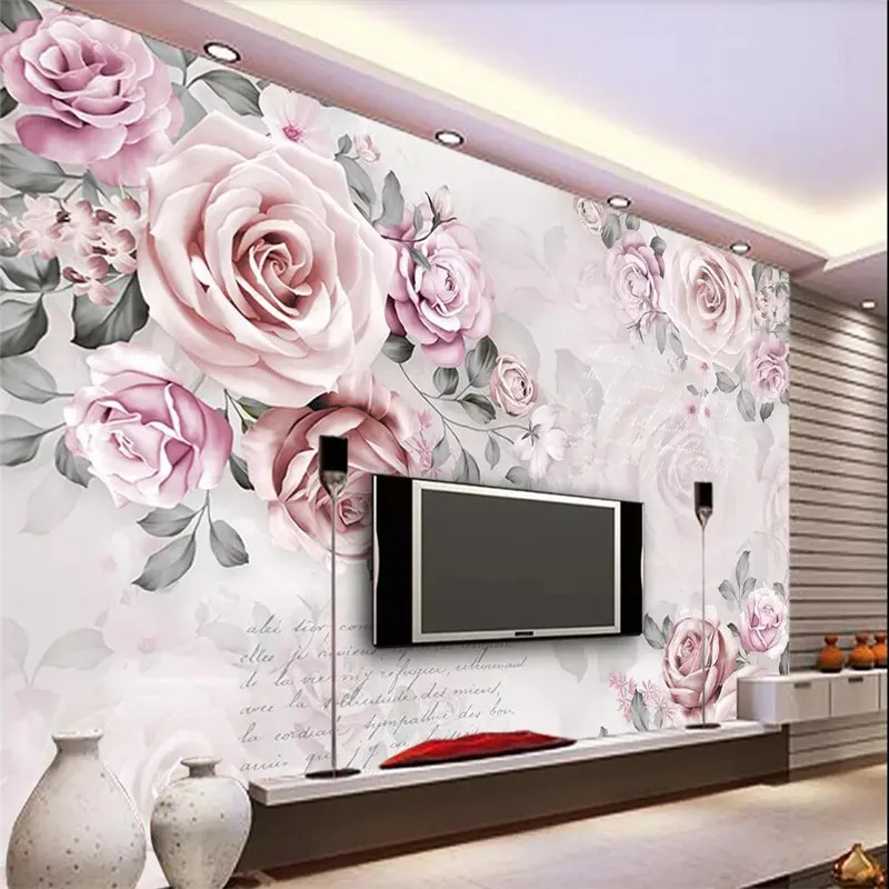 Фотообои Dream Rose для спальни дивана телевизора на заказ высококачественные