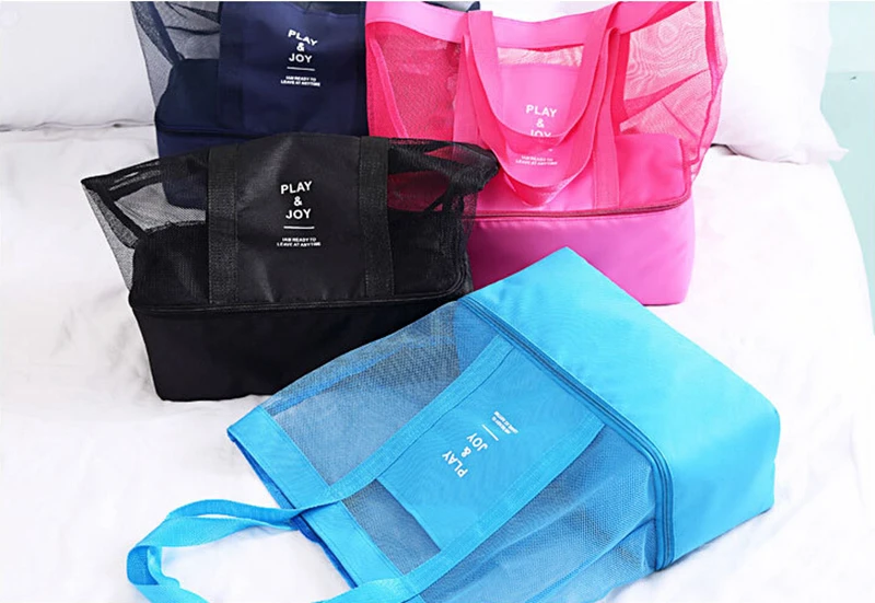 

2021 swmming bag уличная спортивная сумка eco вместительная пляжная Сетчатая Сумка