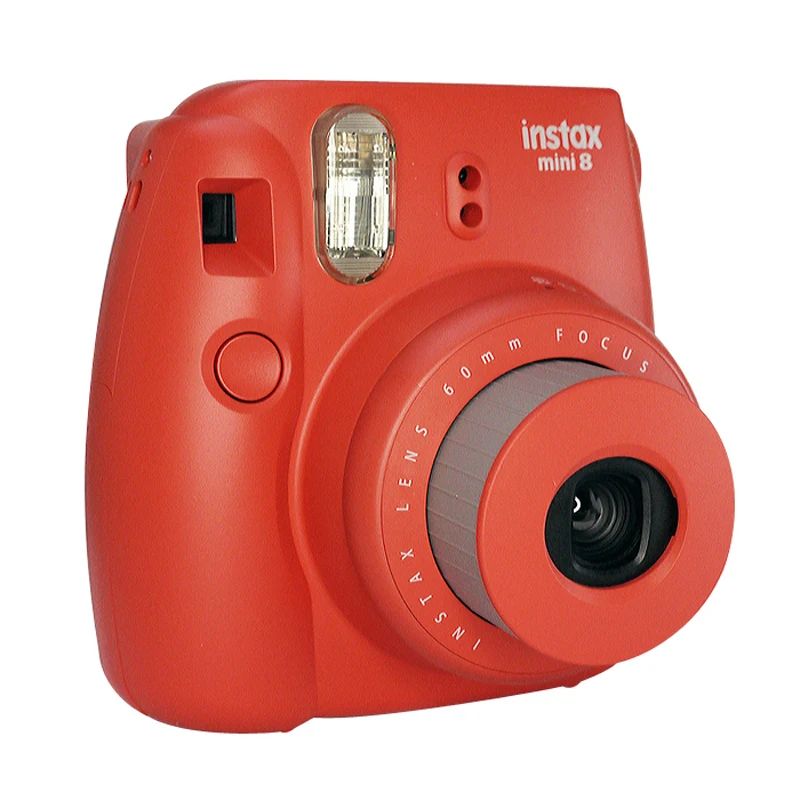 Fujifilm Instax Mini 8 Instant Camera-Raspberry + Fuji White Edge 100 Film | Электроника