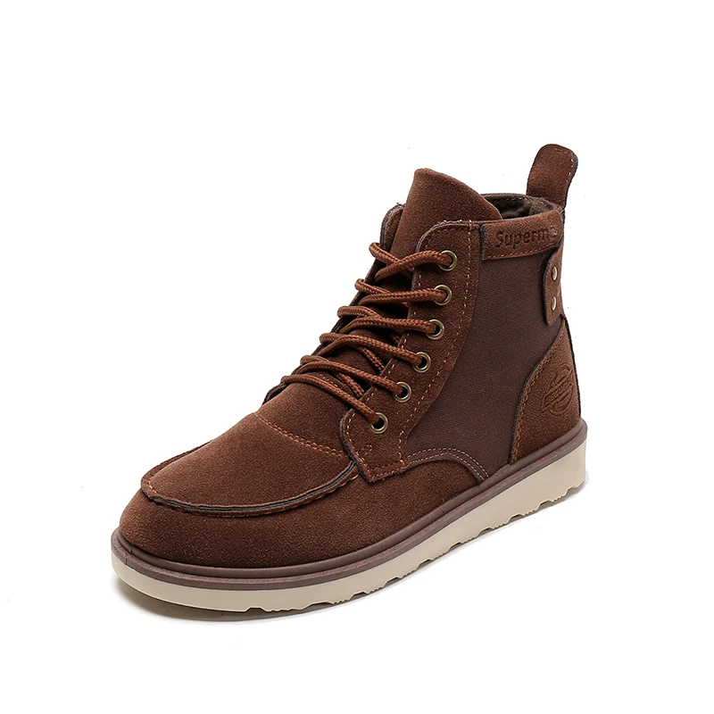 

2018 autumn new men's boots casual Martin boots Korean high-top men's boots