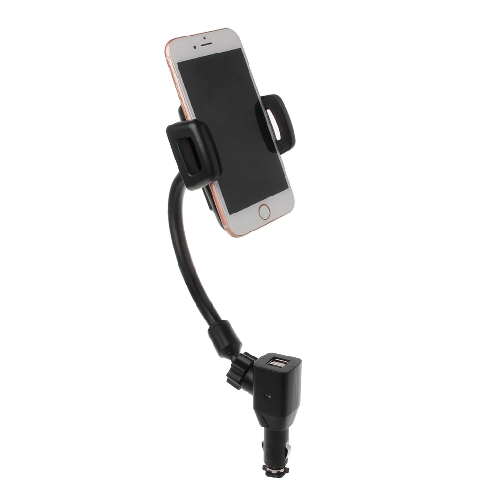 Автомобильный Стайлинг автомобильный прикуриватель держатель+ 2 USB порта зарядное устройство для сотового телефона