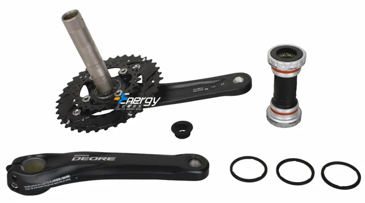 SHIMANO DEORE FC-M617 Кривошип горного велосипеда набор из алюминиевого сплава Звездочка
