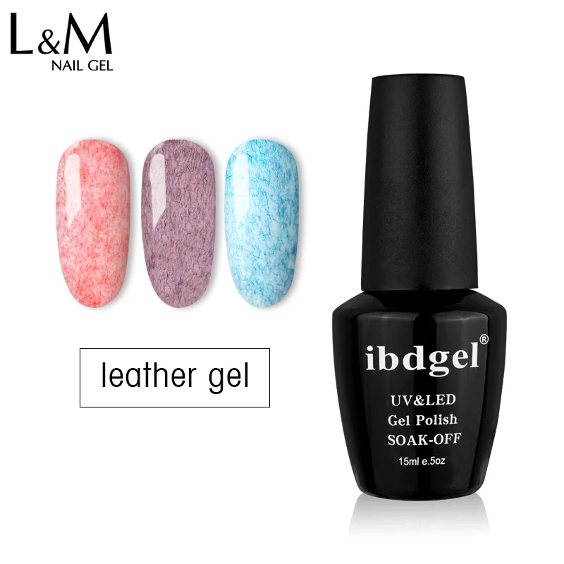 6 шт. ibdgel Гель лак УФ гель лаки для ногтей Vernis Полупостоянный Lucky 15 мл