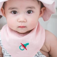 baby waterproof fashion anti dirty comfortable tender care infant drool printed 100 pure cotton bibs on sale 8851