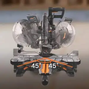 Tacklife PMS03A скользящая торцовочная пила 12 дюймов 15Amp пилы 3800 об./мин двойной-коническая соединение Торцовочная с лазерными электическими пилами