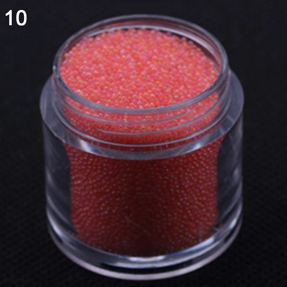 Mini Glitter Beads Nail Art Tip Decoration Women Beauty DIY Manicure Accessory | Красота и здоровье