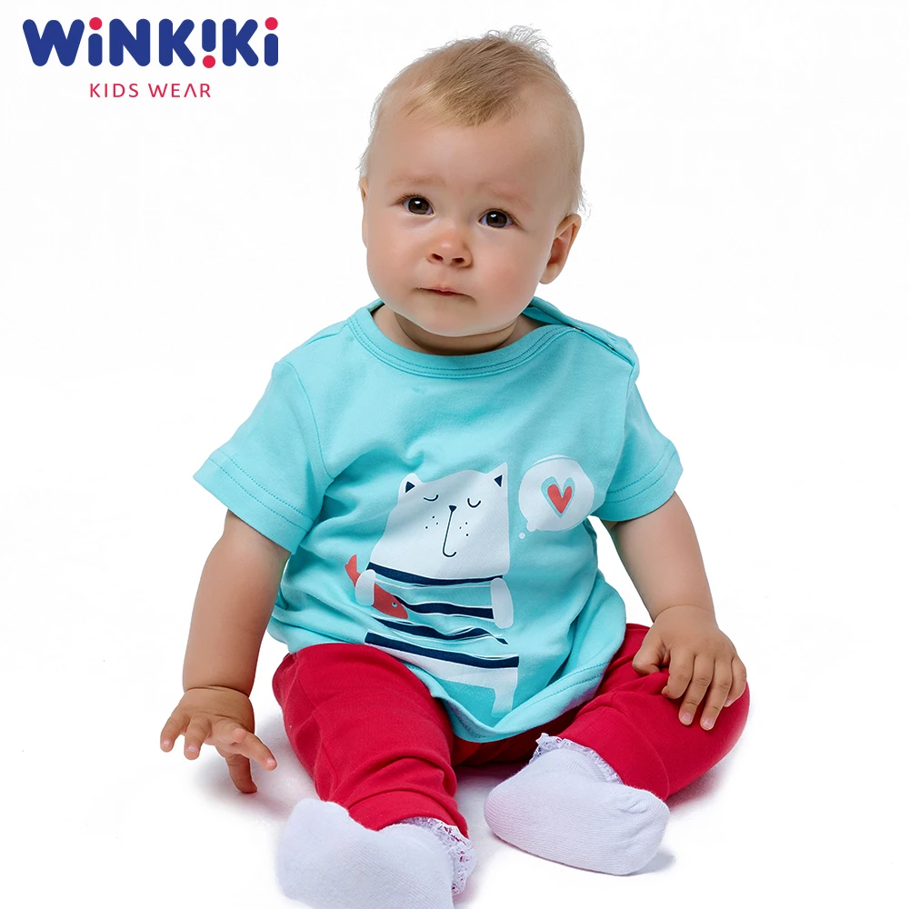Пижама WINKIKI ясельная (футболка брюки) | Мать и ребенок