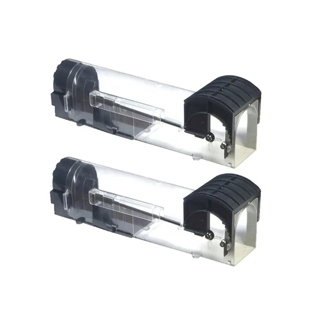 2 шт. ловушка для мыши гуманная грызунов ловит мышей живая прозрачная умная не