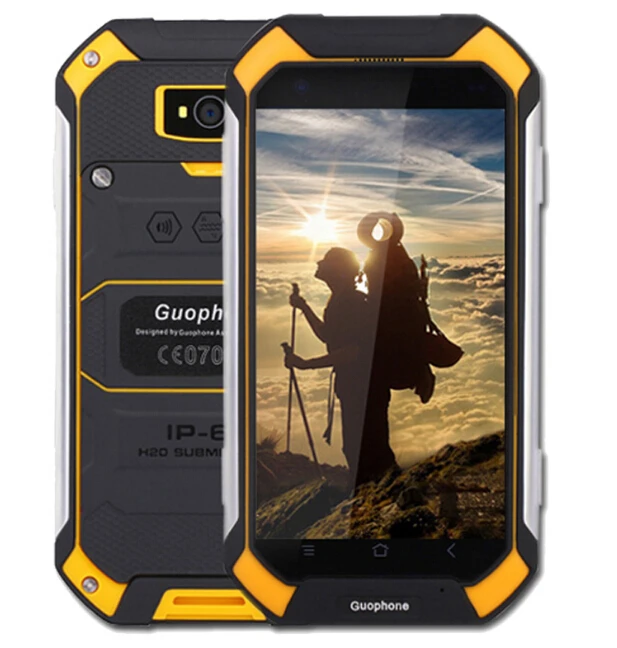 Original Guophone V19 Waterproof smartphone 4.5''IPS MTK6580 Quad Core 2GB RAM 16GB ROM Android 5.1 GPS WCDMA Dual Sim CellPhone |