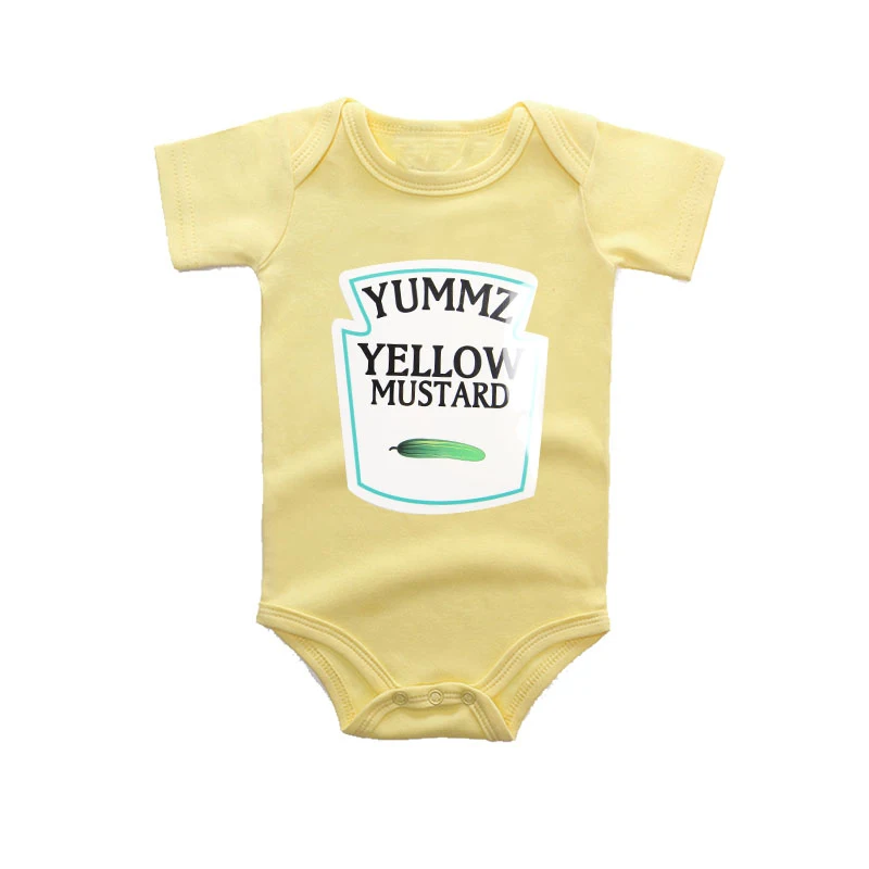 Culbutomind Yummz желтый горчичный Желтый Детский костюм милый забавный наряд для