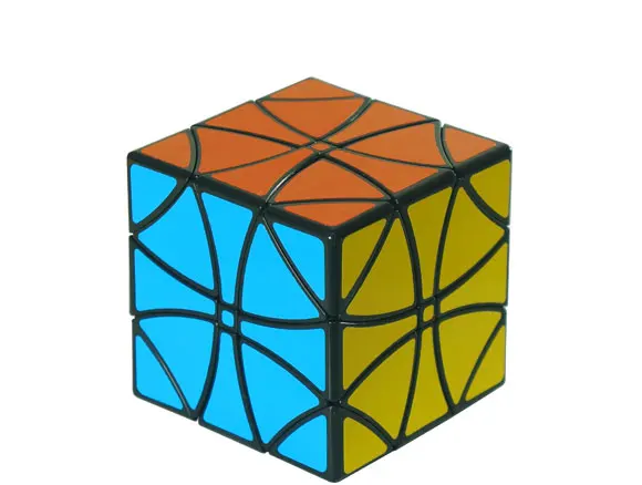 MF8 двухосевой кубик Crazy unicorn Grilles II Son-Mum sun Cube перевязанный Cubo Magico Black Educatinal puzzle Toy