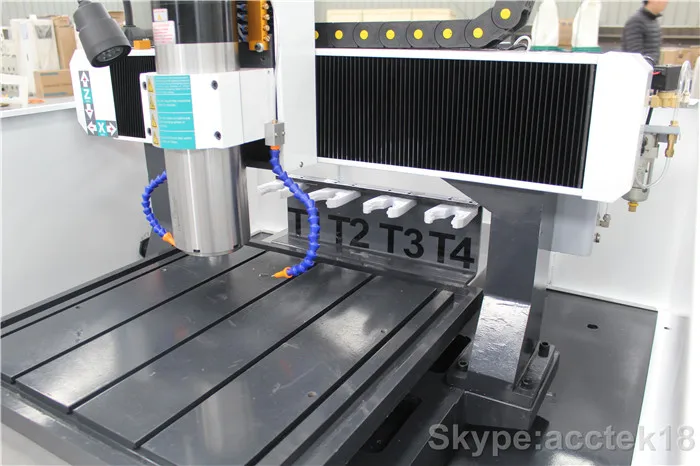 Заводская цена Алюминий Латунь Медь Нержавеющая сталь металл cnc обрабатывающий центр для продажи