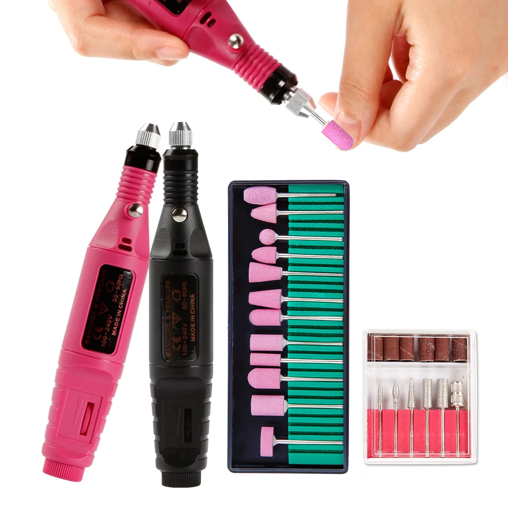 Электрические сверла аппарат для маникюра кутикулы Гель удаления педикюра