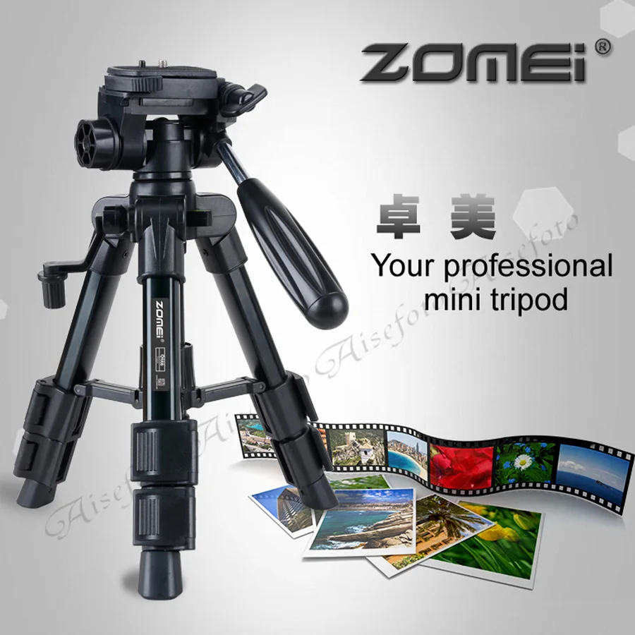 Zomei Lightweight CK30 Mini Travel Tabletop table tripod Desktop Tripod for Canon Nikon DSLR Camera and Mobile Phone | Электроника
