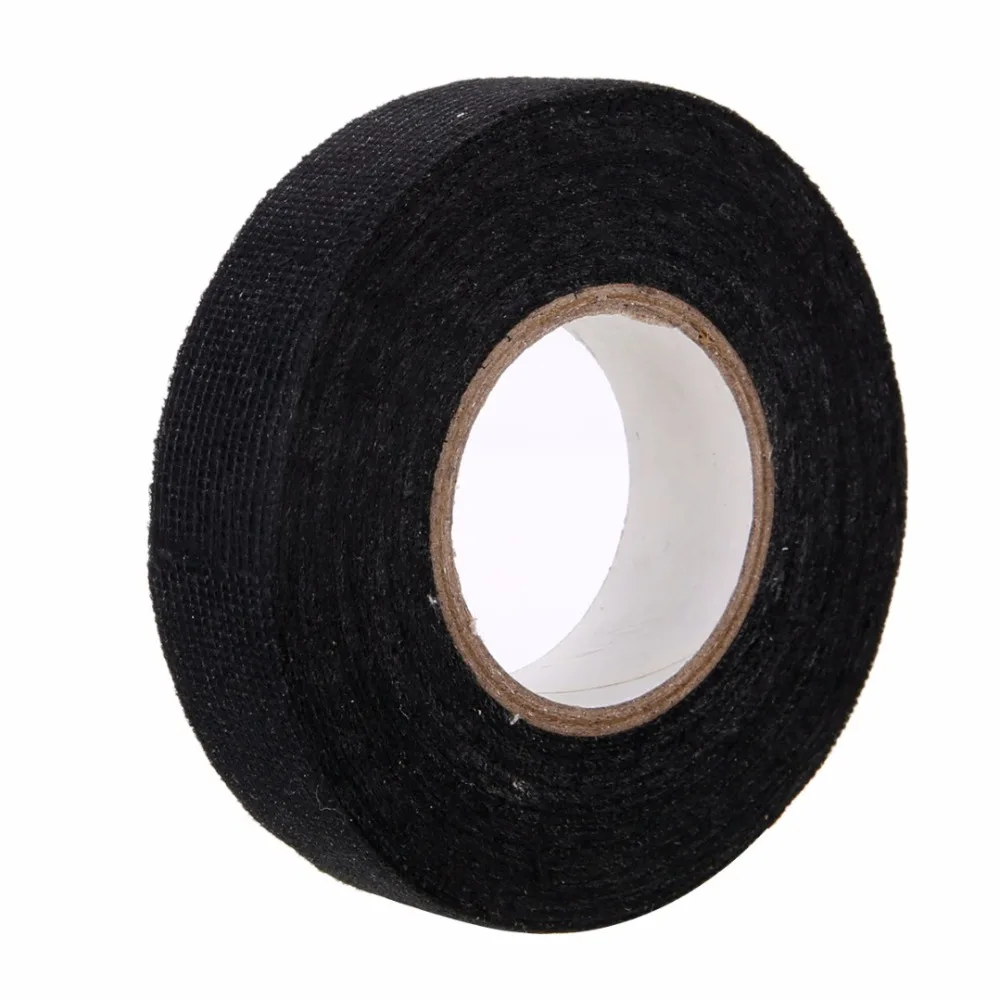 1pc Wiring Harness Tape Strong Adhesive Cloth Fabric For Looms Cars 19mm x 15M | Обустройство дома