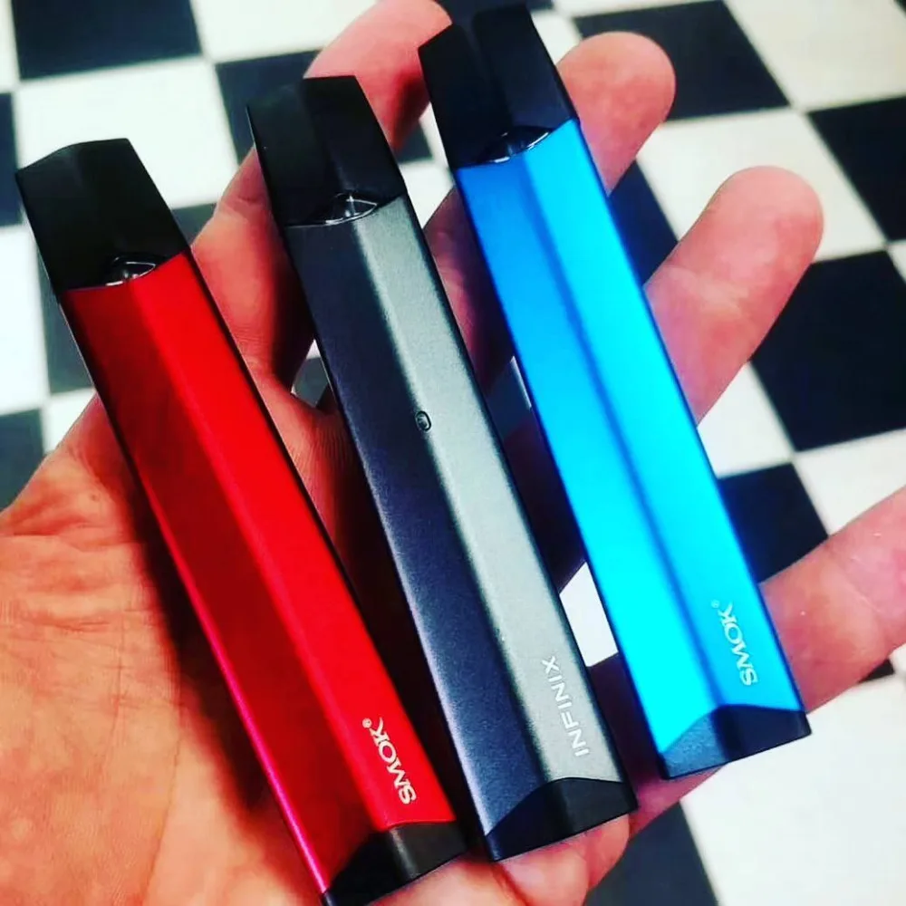 Оригинальная вейп ручка SMOK Infinix комплект 250 мАч встроенный аккумулятор и 2 мл