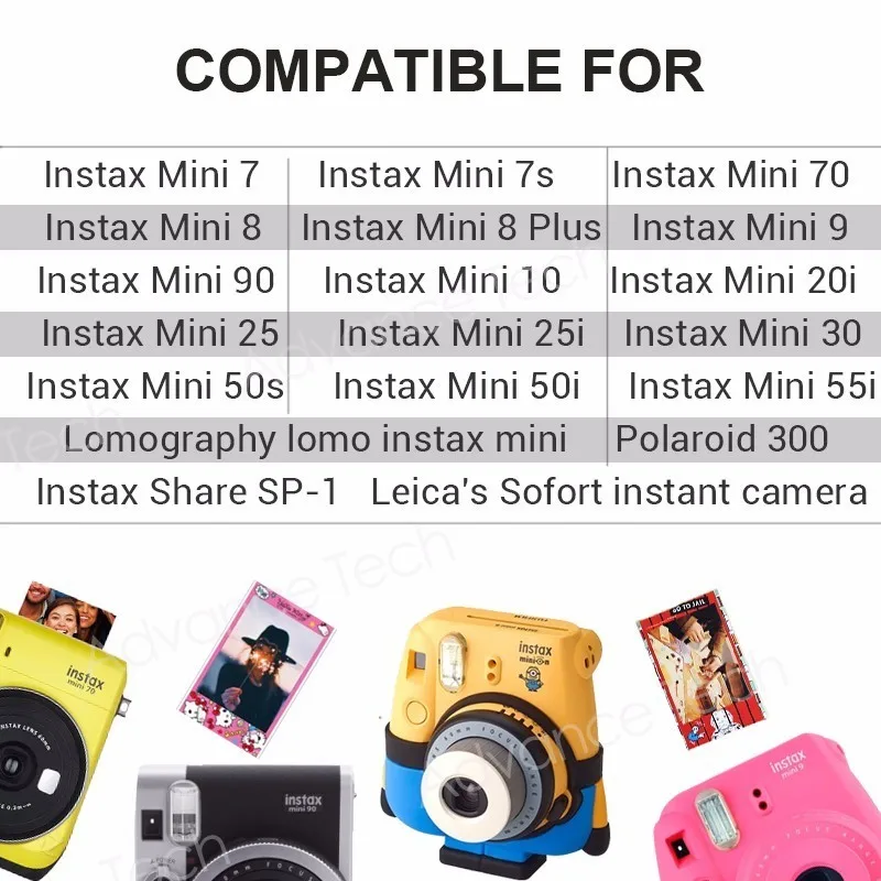 Новинка 2017 года Fujifilm Instax оригинальный площадь Instant 30 Плёнки для Fuji SQ10 фото