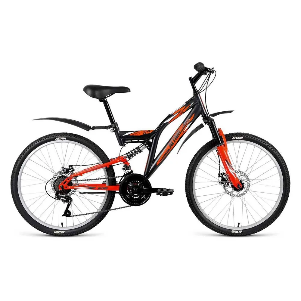 Велосипед ALTAIR MTB FS 24 disc (рост 14.5&quot) 2018 2019|Велосипеды| |