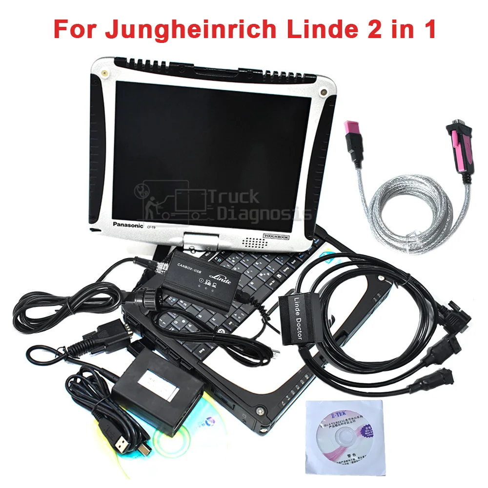 T420 ноутбук + Linde canbox doctor pathfinder с диагностическим комплектом Judit Incado Box