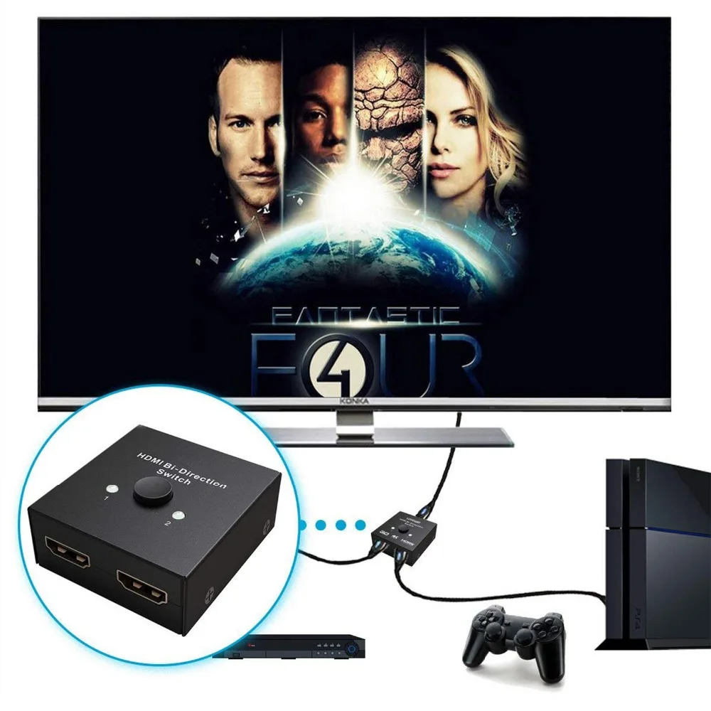 Переходник HDMI разветвитель мини переключатель двунаправленный вход высокое