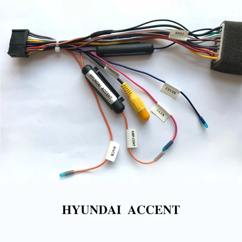 Жгуты проводов для HYUNDAI только автомобиля ARKRIGHT радио Android устройства|Кабели
