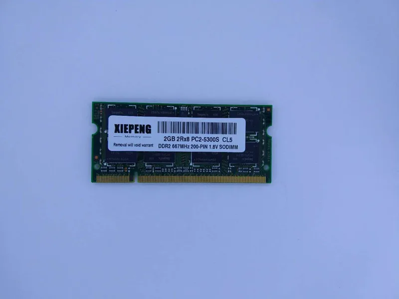 ОЗУ DDR2 для ноутбука, 4 Гб, 667 МГц, 2G, pc2, 5300 дюйма, 2 Гб, 2Rx8, для MacBook A1181 MB062, MB063, MB402, MB403, MD404, MB133, MB134 от AliExpress WW
