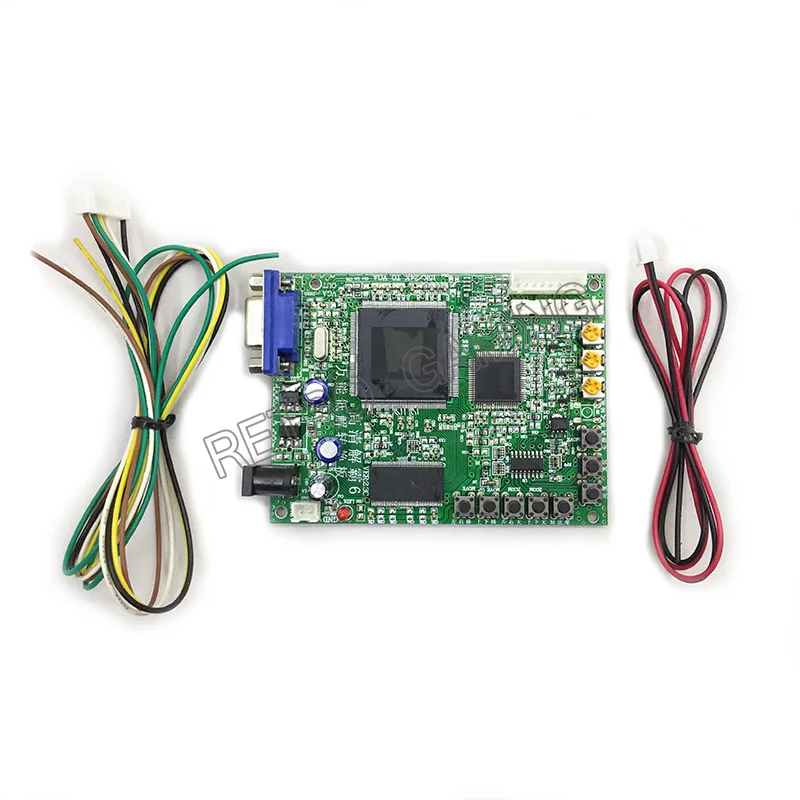 3 шт. новый RGB CGA EGA YUV в VGA / HD видео конвертер плата 06/VGA выход игровые аксессуары для