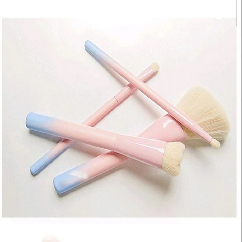 4 шт./компл. Maquillage Cepillos четыре небольших Colorete тени для век Смешивание комплект Bâton