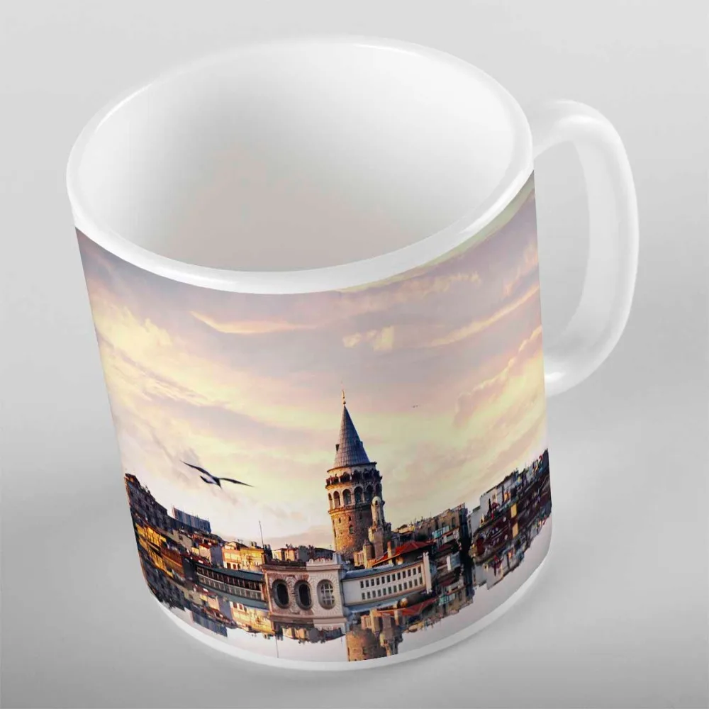 

Else Ottoman Istanbul Sea Bosphorus View Authentic 3d Print Gift Ceramic Drinking Water Tea Bear Coffee Cup Mug Kitchen