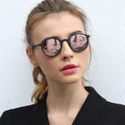 Солнцезащитные очки женские, поляризационные, в круглой оправе