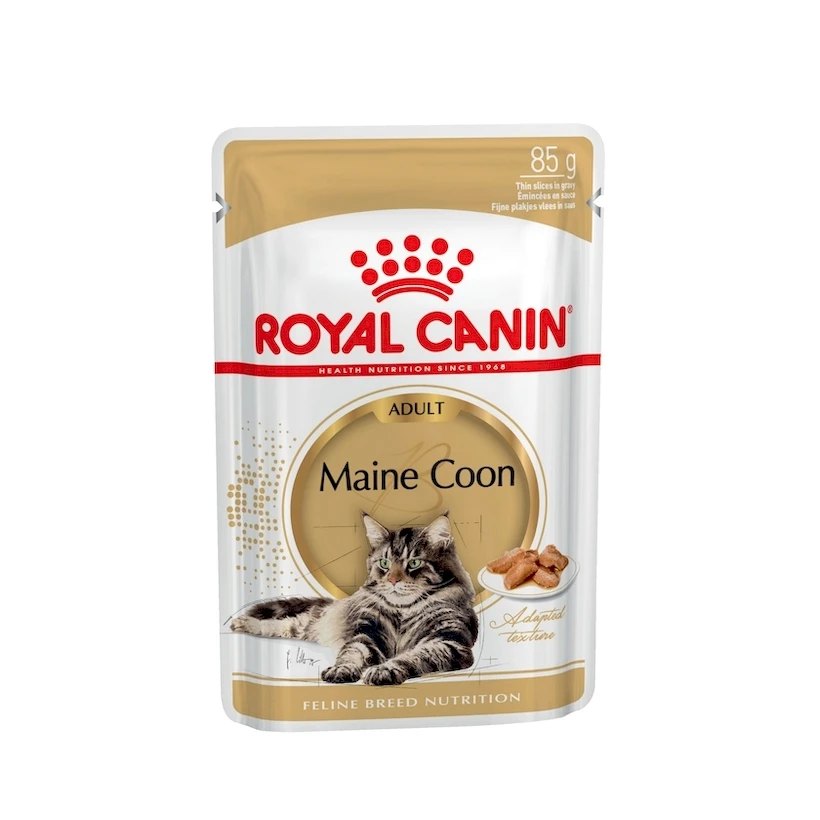 Royal Canin Maine Coon Adult влажный корм для кошек породы мейн кун старше 15 месяцев ( кусочки