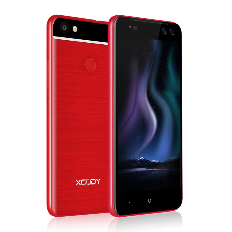 XGODY D28 3g Dual Sim смартфон 5,5 дюймов Android 7,0 мобильный телефон MTK6580 четырехъядерный 1 Гб 16 Гб мобильный телефон 2500 мАч gps 5 Мп мобильный телефон
