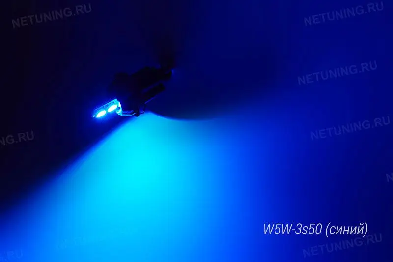 2 шт. Автомобильная светодиодная лампа W5W 3s50 для освещения салона дверей бардачка