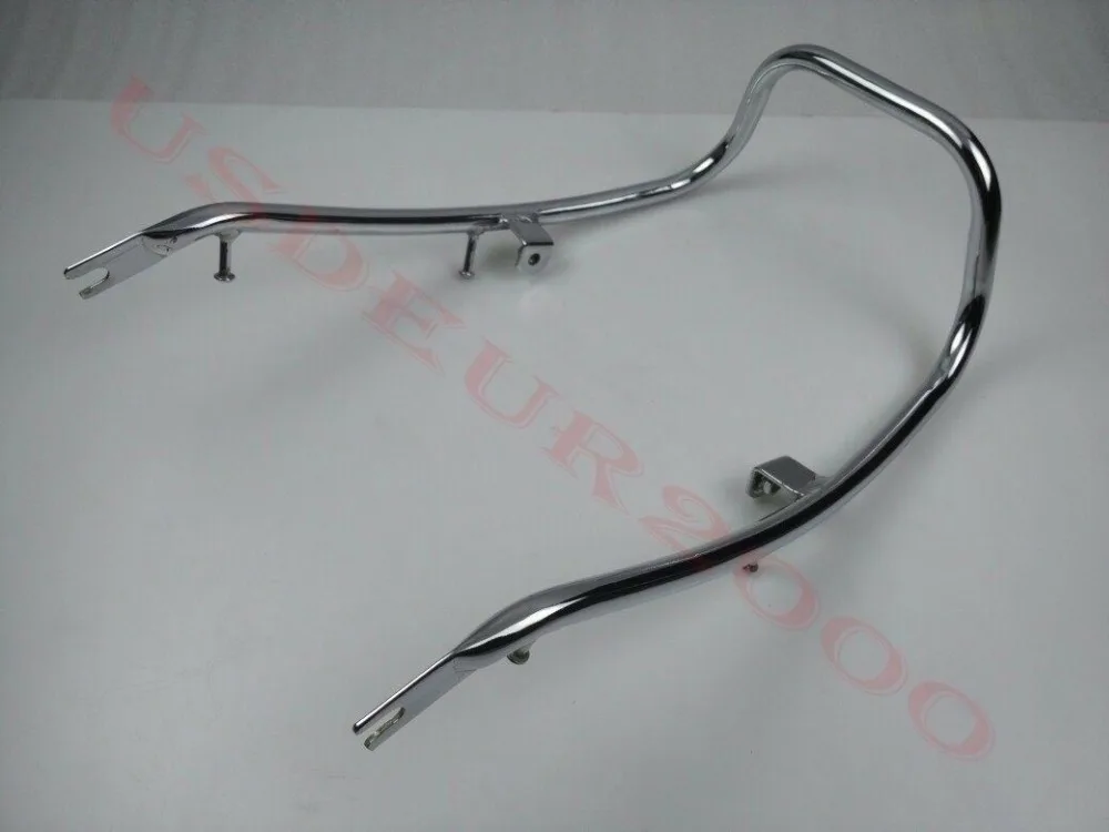 Ручка поручня заднего пассажира для Yamaha SR400 SR500 1978- 2019 78-19 all years хром/черный |