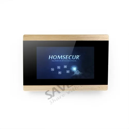 HOMSECUR 7 &quotПроводной Видеодомофон Система Доступ по Паролю и ID BC081 + BM715-G |