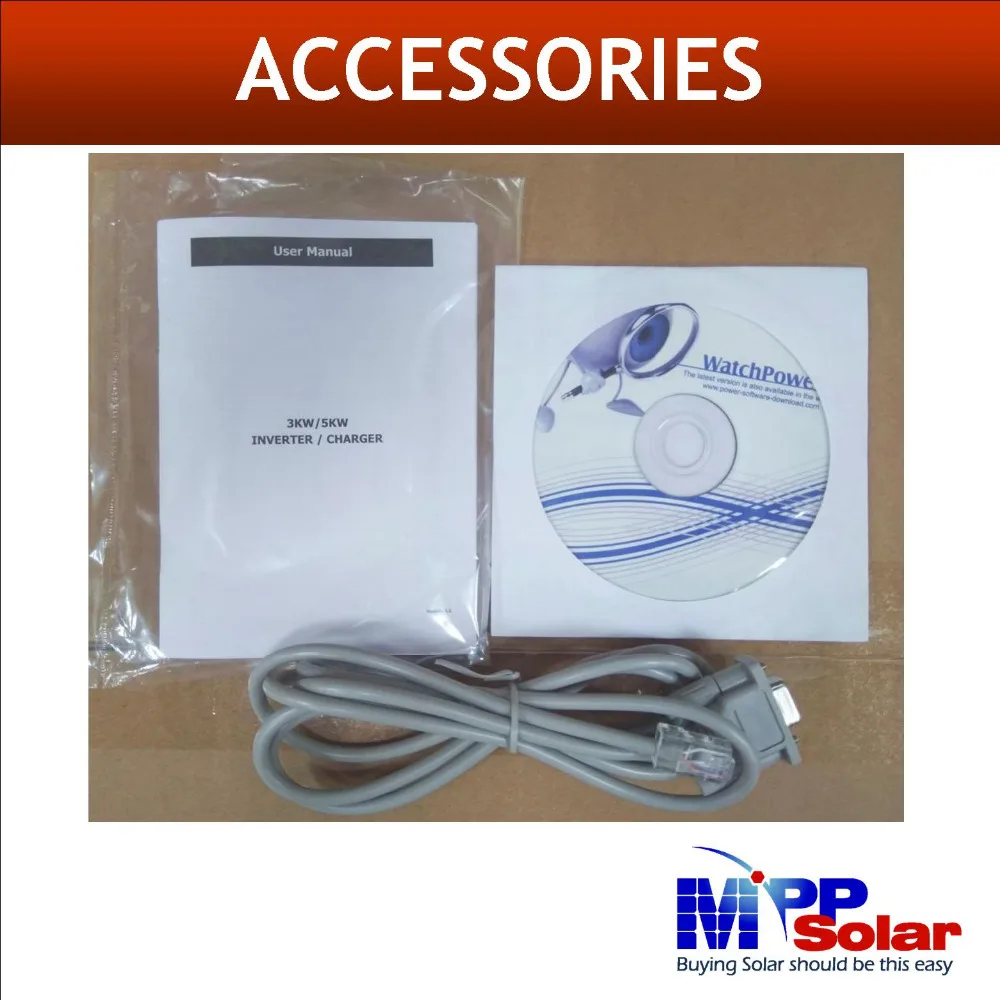 MK) 10 кВт солнечный инвертор 230vac 48vdc+ 80A MPPT Солнечное зарядное устройство+ зарядное устройство 60A+ нулевое время передачи(PIP5048MK* 2