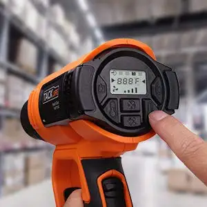 Tacklife HGP72AC 120 В 60 Гц электрическая термовоздуходувка для зачистки краски 1700 Вт сверхмощный пистолет горячего воздуха Переменная температура настройки памяти пистолет