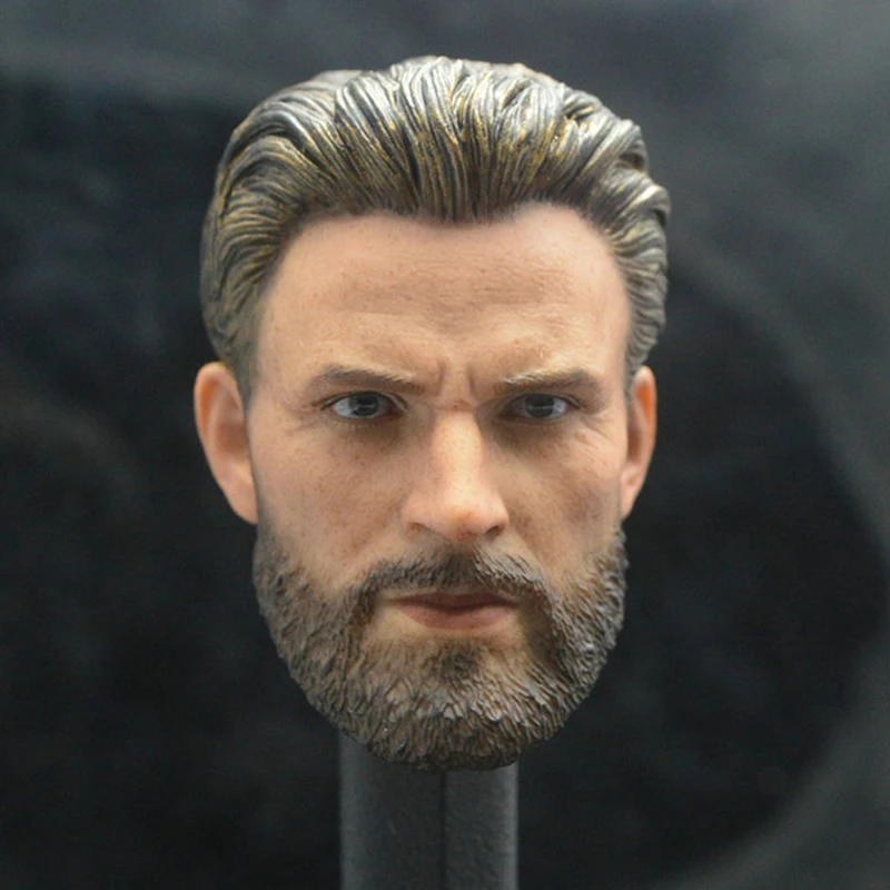 

1/6 Scale Male Head Sculpt Bearded Model Toys for 12 inches Action Figure Body Decadent version