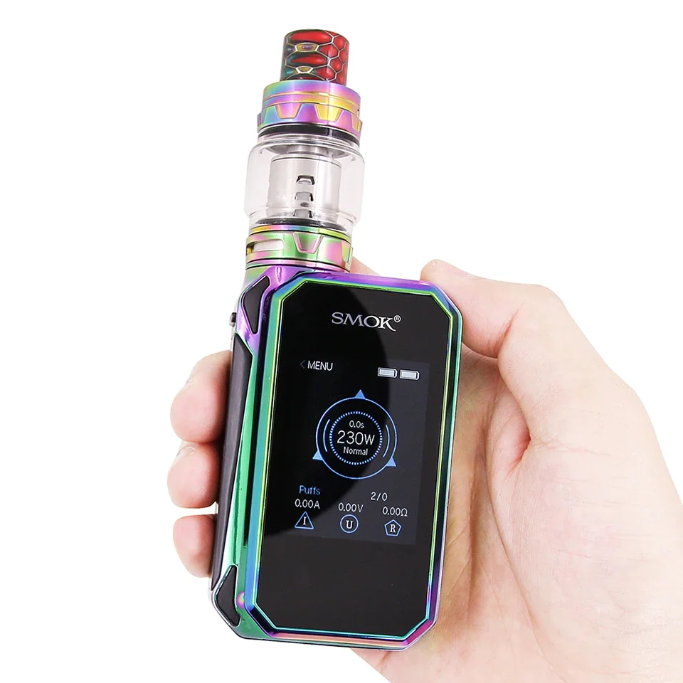 Оригинальный вейп комплект SMOK 2 Luxe Edition с сенсорным экраном 230 Вт 8 мл TFV12 Prince Tank