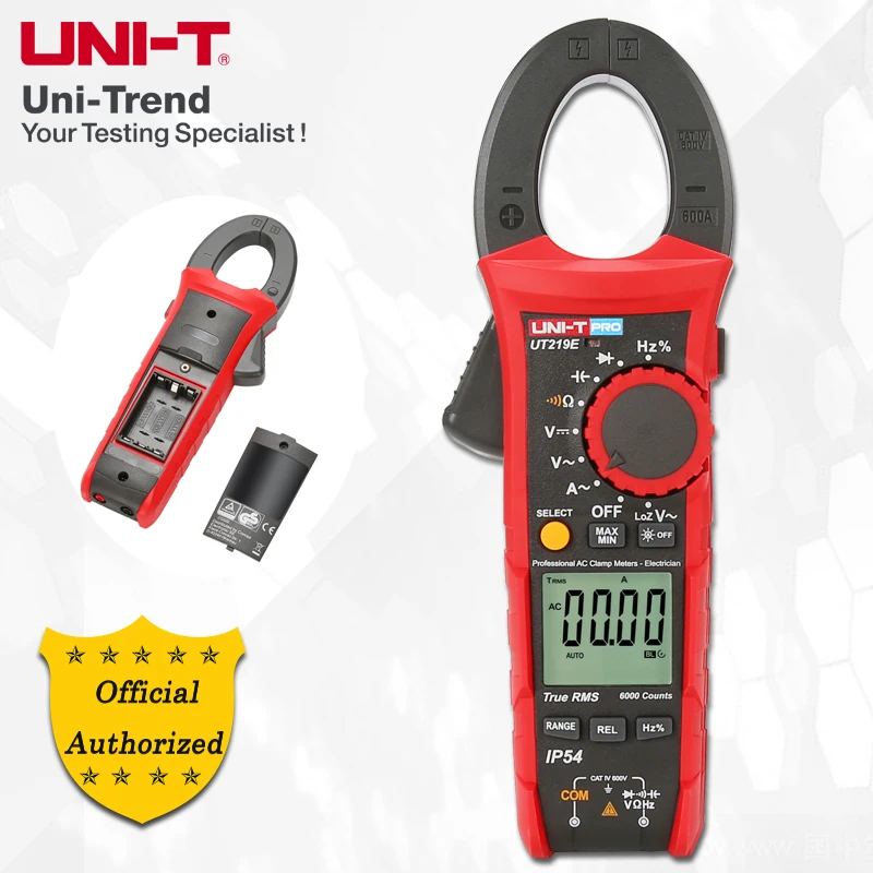 UNI T UT219E/UT219M/UT219DS True RMS профессиональные клещи IP54 Пылезащитный/водонепроницаемый